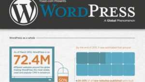 a view of wordpress showing how important it is to have an amazon affiliate website niche