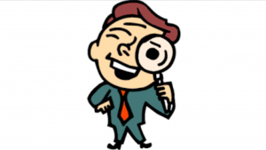 a cartoon picture of a detective, Look Clipart - Clip Art Library