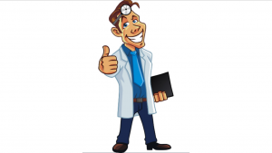 Cool Medical Doctor Cartoon vector image on VectorStock