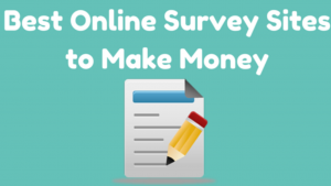 A cartoon picture that reads best online survey sites that make money