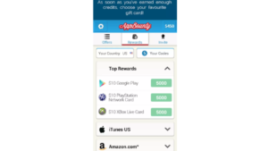 uma imagem de tela do AppBounty app top rewards