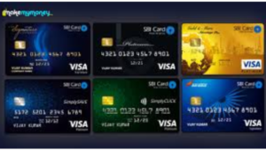 a screenshot picture of multiple different visa debit cards