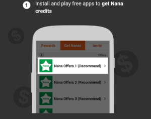 AppNana application