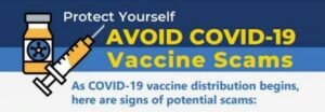 Protect Yourself, Avoid Covid-19 Vaccine Scams