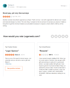 Customer reviews of Legerweb on Sitejabber.com