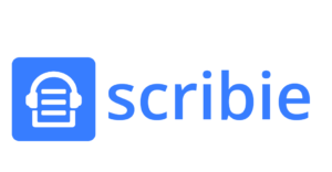 Scribie website logo